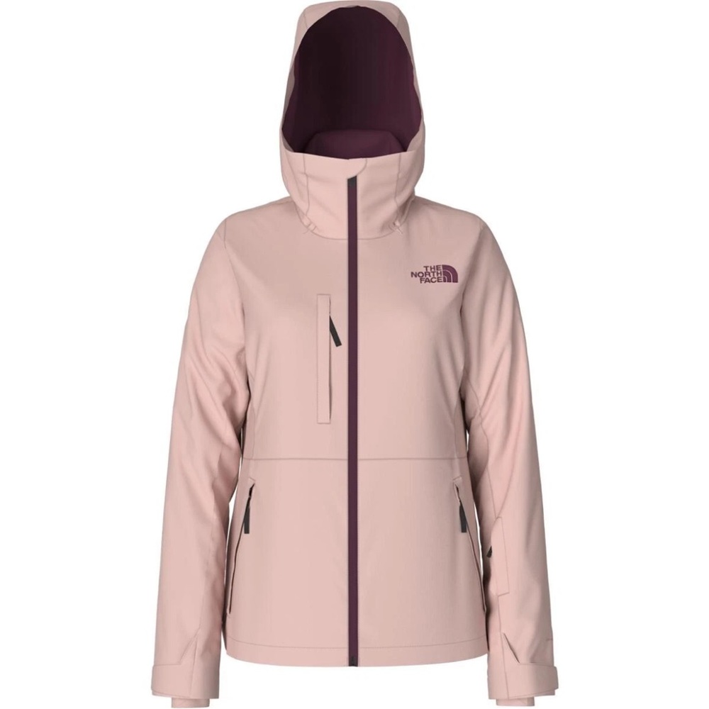 North Face Freedom WinterJacket Women Pink Moss 1X Full Zip Hooded